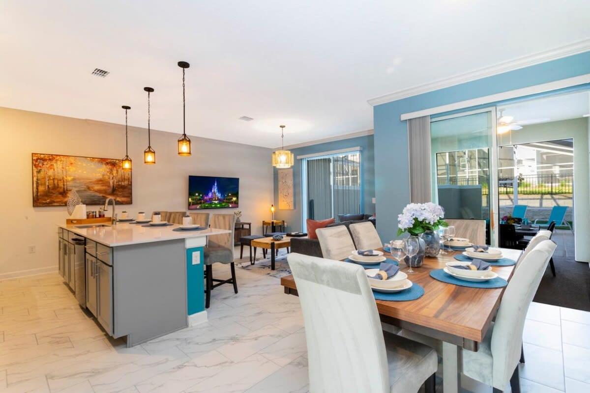Splendid 4 Bd W/ Pool Close To Disney @ Champions Gate 1006 키시미 외부 사진